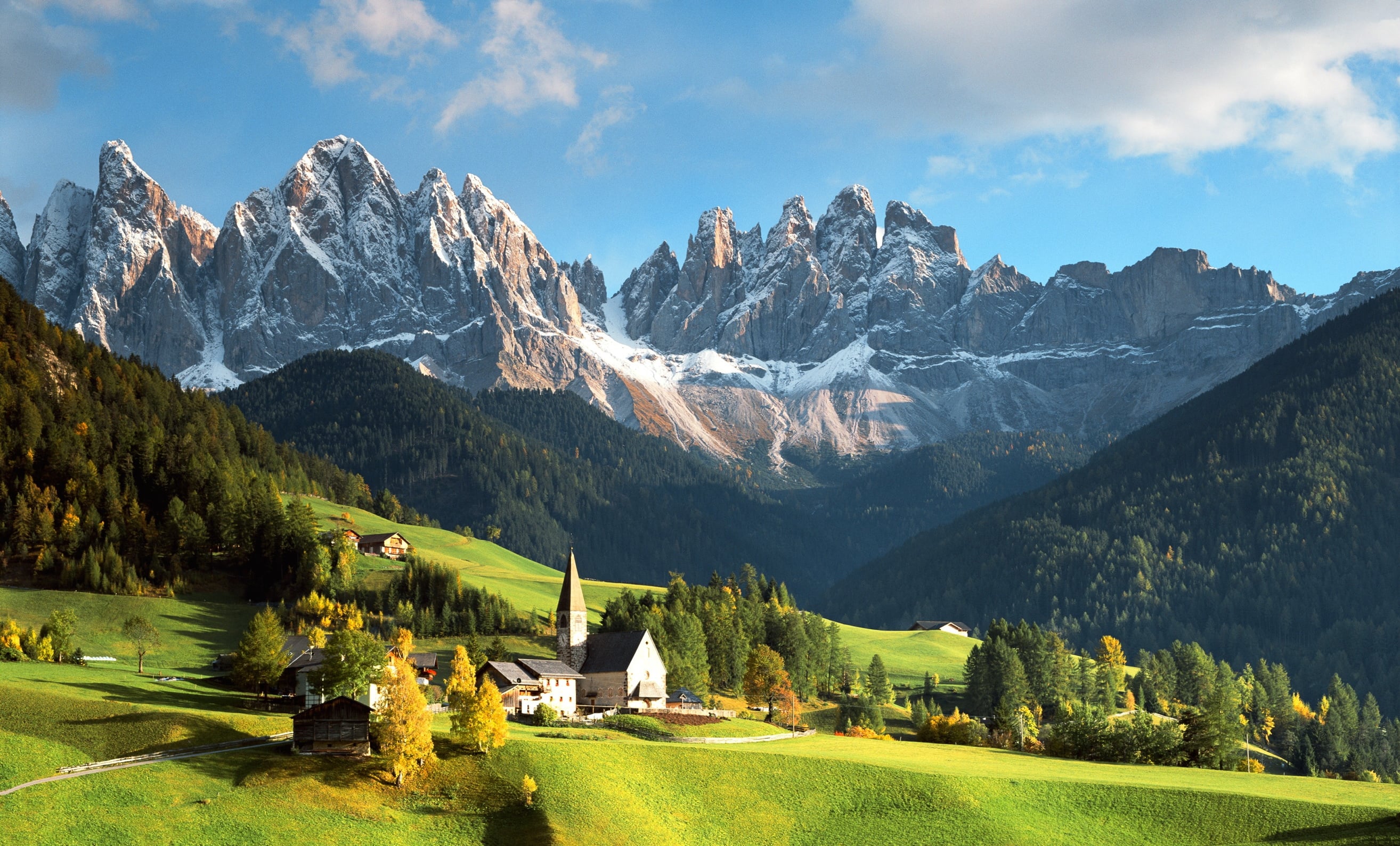 Швейцария, деревня в Альпах